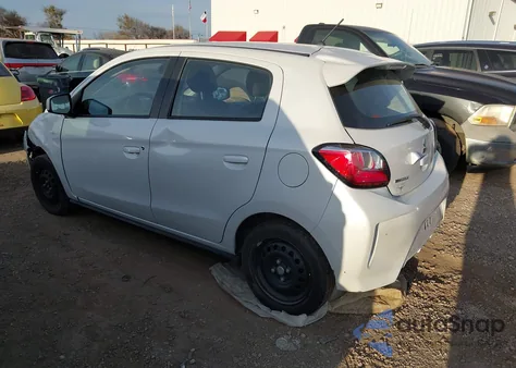 2024 Mitsubishi Mirage Es из США, поврежденный, VIN ML32AUHJ5RH004010